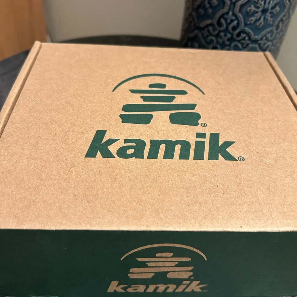 Kamik Snowbug 5 Kids Boots - Black and Green Size 6 Toddler